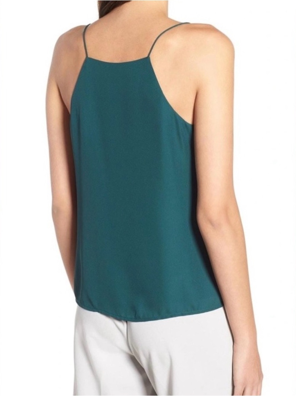 WAYF Ruffle Lace-Up Cami - Picture 3 of 11